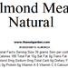 Almond Meal, Natural (16 oz) - The Nut Garden