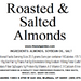 Almonds, Roasted and Salted (14 oz) - The Nut Garden