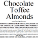 Almonds, Milk Chocolate Toffee (14 oz) - The Nut Garden