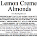 Almonds, Lemon Cream (14 oz) - The Nut Garden