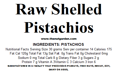 Bulk Pistachios, Shelled Raw Halves and Pieces - The Nut Garden