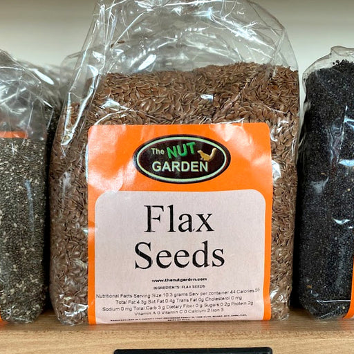 Flax Seeds (16 oz) - The Nut Garden