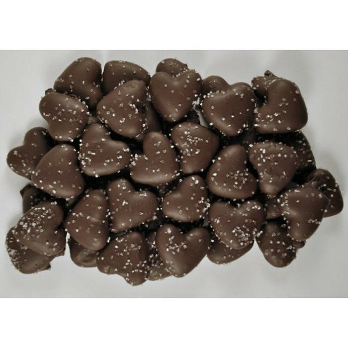 Hearts, Dark Chocolate Sea Salt (10 oz)