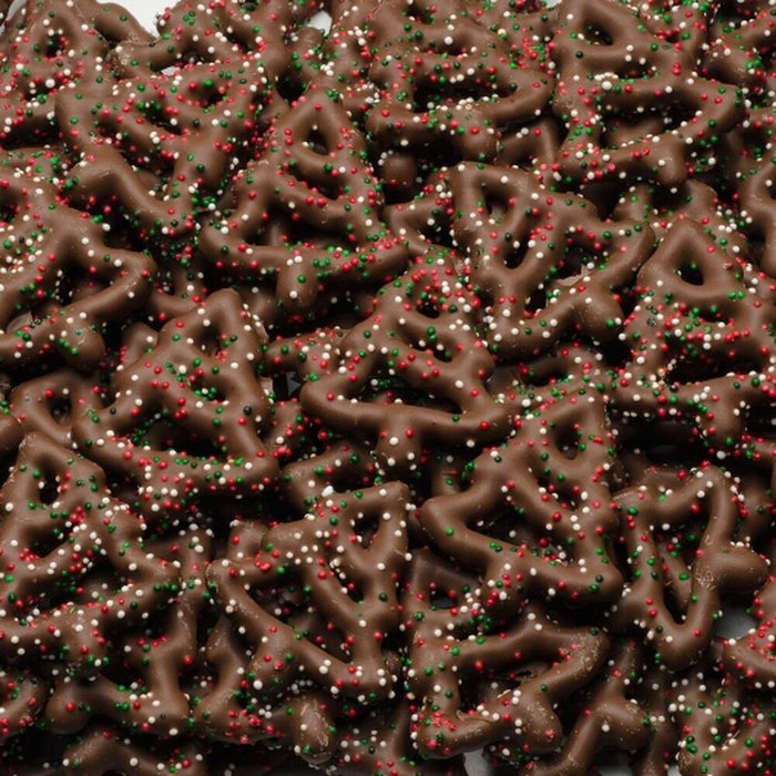 Bulk Pretzels, Christmas Tree (Yogurt & Chocolate)