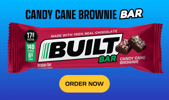 Built Bar | Candy Cane Brownie