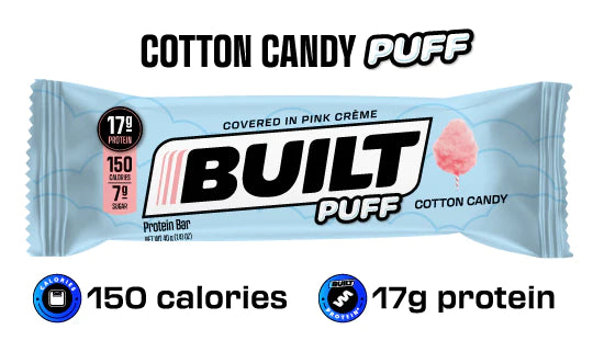 Built Bar Puffs | Cotton Candy