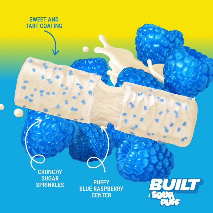 Built Bar Puffs | Blue Razz Blast Sour