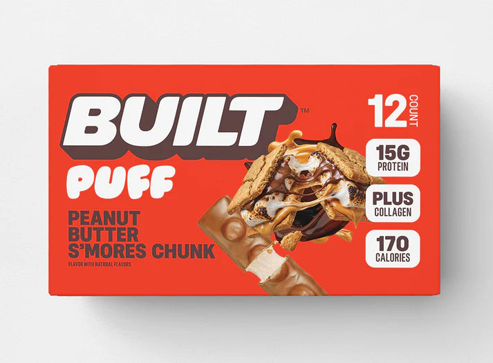Built Bar Puffs | Peanut Butter S'mores Chunk
