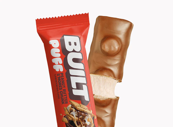 Built Bar Puffs | Peanut Butter S'mores Chunk