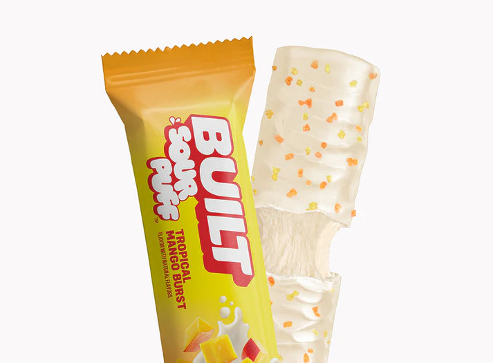 Built Bar Sour Puffs | Tropical Mango Burst