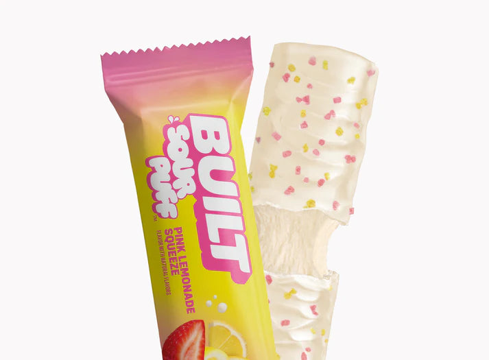 Built Bar Puffs | Pink Lemonade Squeze Sour