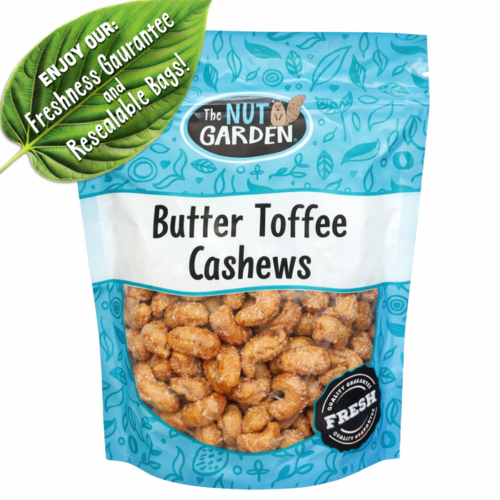 Cashews, Butter Toffee (12 oz)