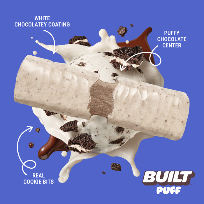 Built Bar Puffs | Cookies N Cream