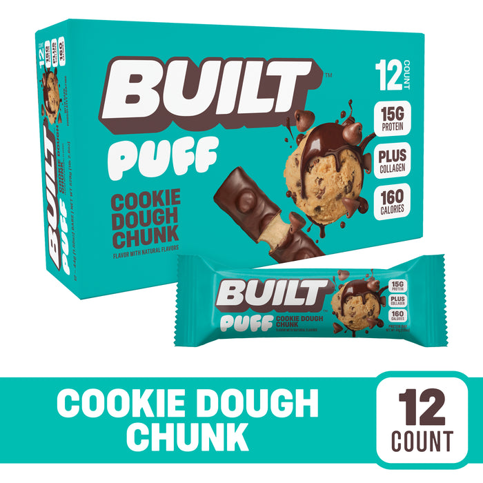 Built Bar Puffs | Cookie Dough Chunk