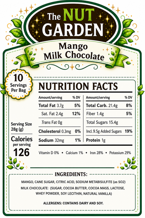 Mango, Milk Chocolate (10 oz)