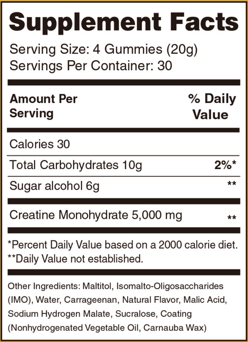 Pirate's Creatine Gummies