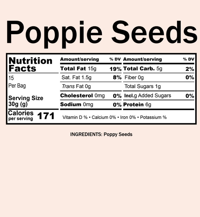 Bulk Poppy Seeds
