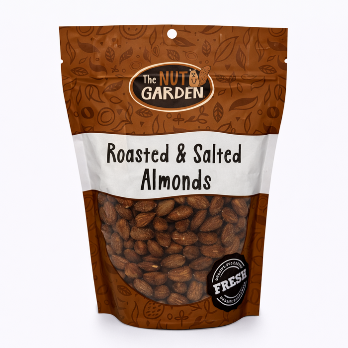 Almonds, Roasted and Salted (12 oz)