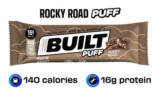 Built Bar Puffs | Rocky Road