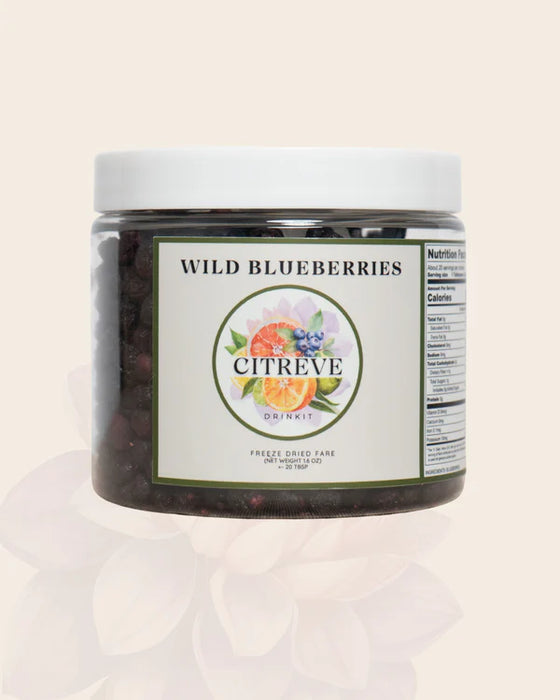 Citreve Freeze Dried Wild Blueberries Taste (1.6 oz)