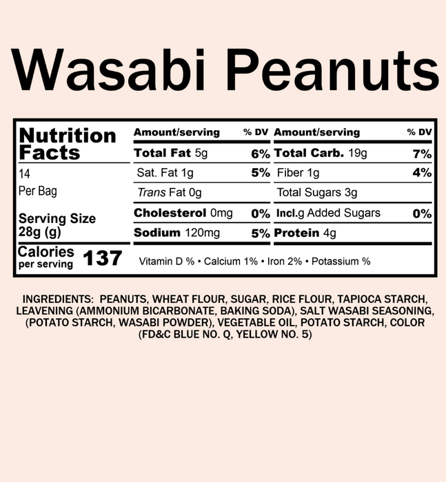 Bulk Wasabi Peanuts