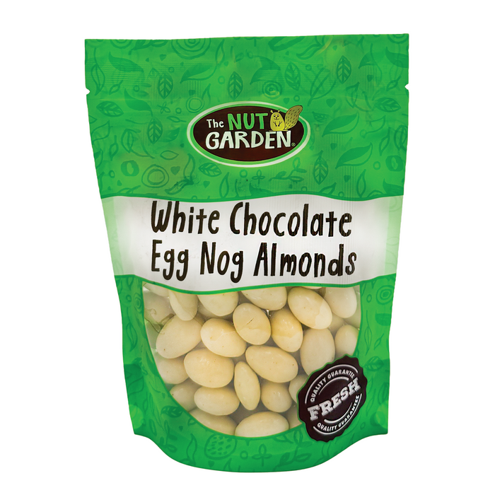 Almonds, Eggnog White Chocolate (12 oz)