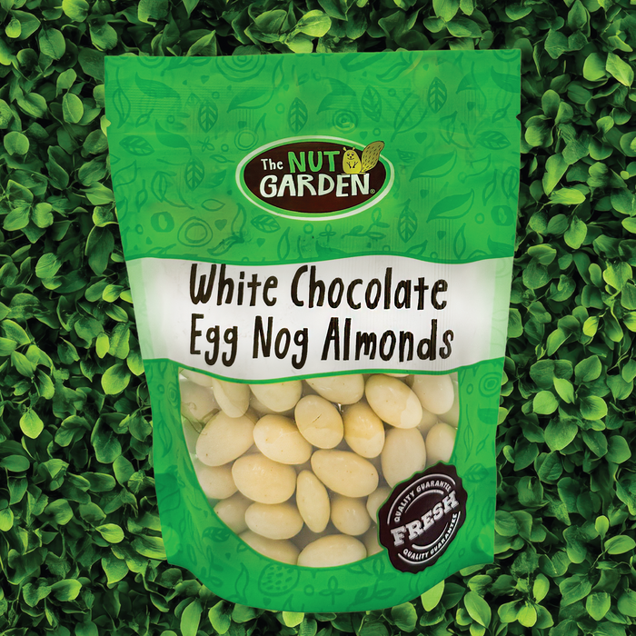 Almonds, Eggnog White Chocolate (12 oz)