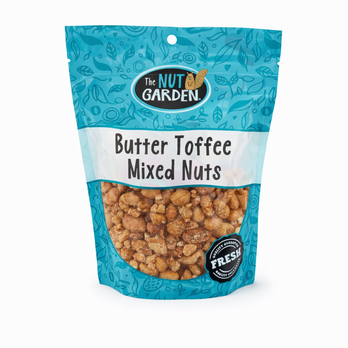 Mixed Nuts, Butter Toffee (12 oz)