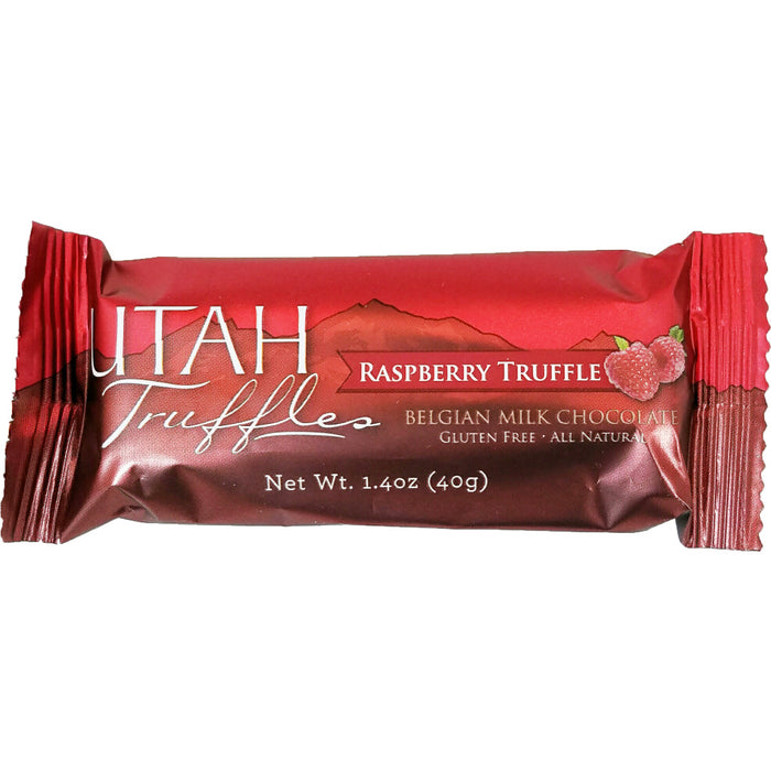 Utah Truffles Raspberry Utah Truffle Bars, Mint Milk Chocolate (24 ct)