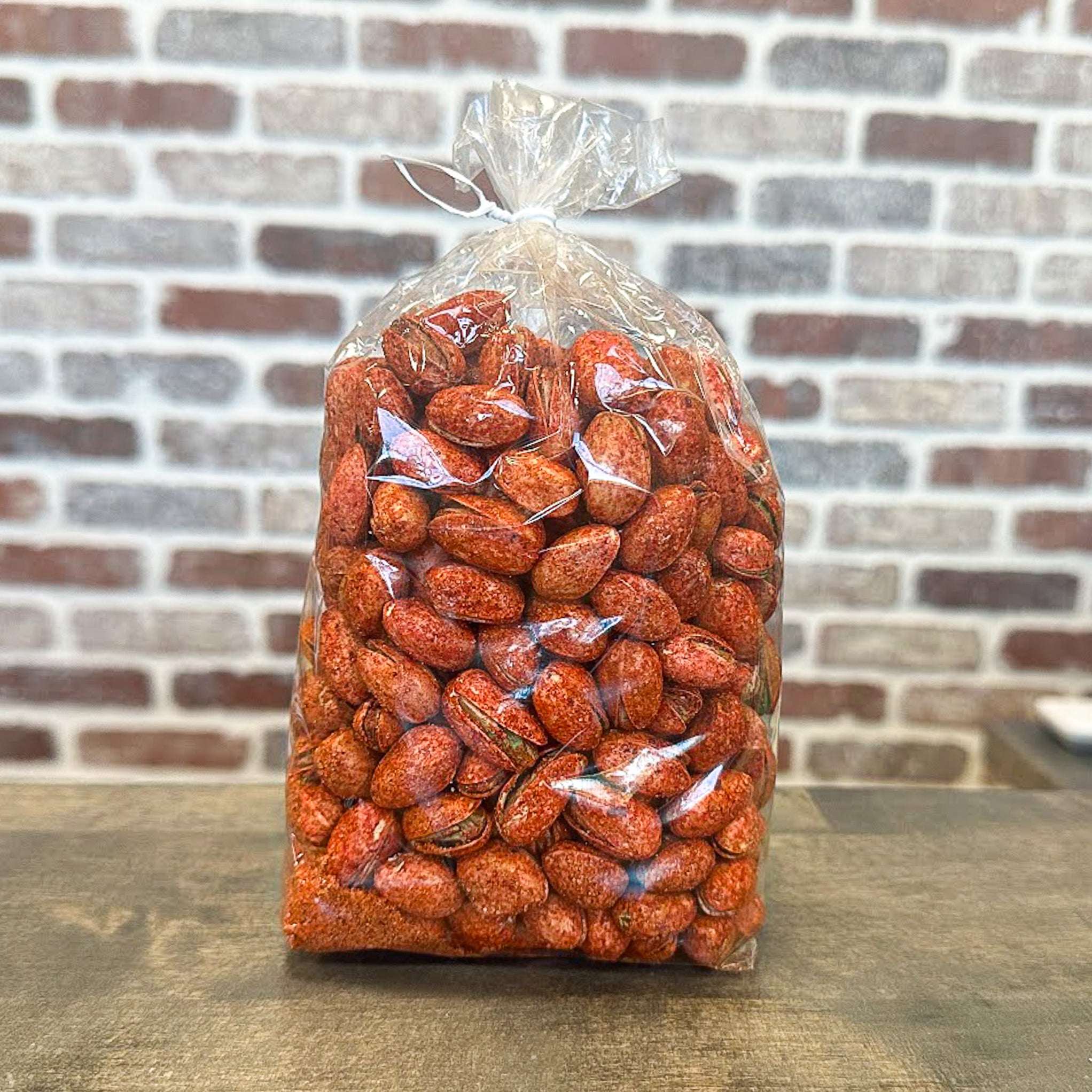 Pistachios, In Shell, Chili Lemon Roasted (14 oz) — The Nut Garden