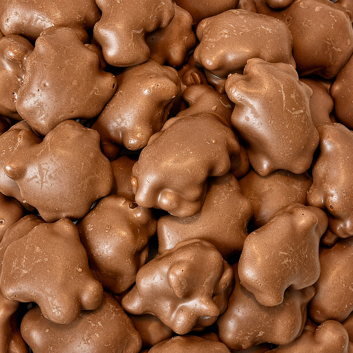 Macadamias, Chocolate Caramel Clusters (10 oz)