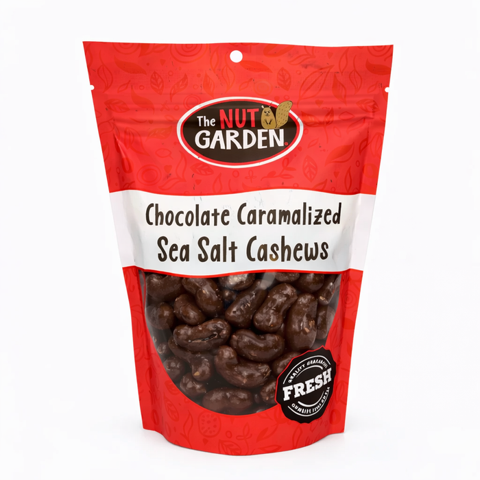 Cashews, Milk Chocolate Caramelized Sea Salt (12 oz)