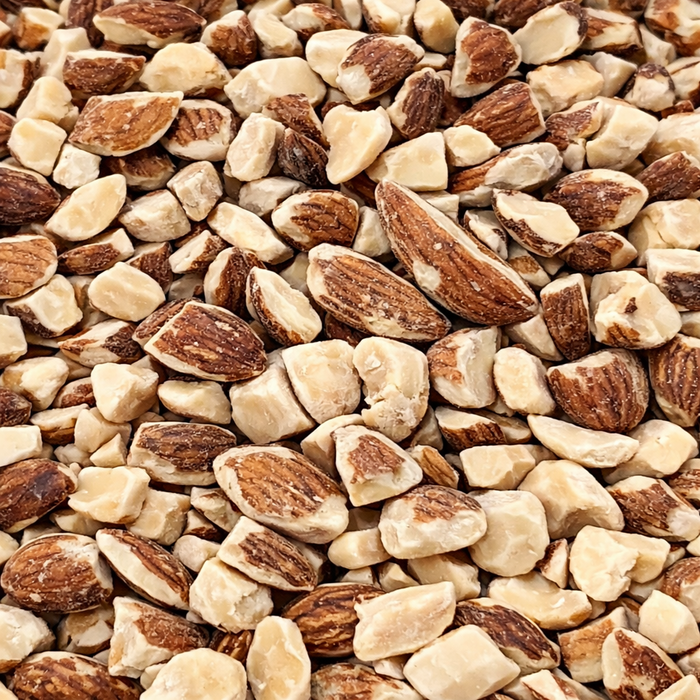 Bulk Almonds, Diced Dry Roasted 22/8 (AB Stock)