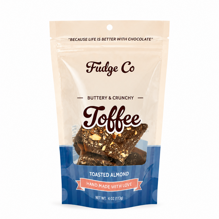 Fudge Co. Almond Toffee (4oz)