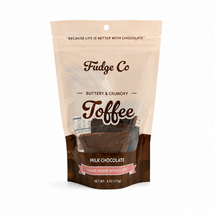 Fudge Co. Chocolate Toffee (4oz)