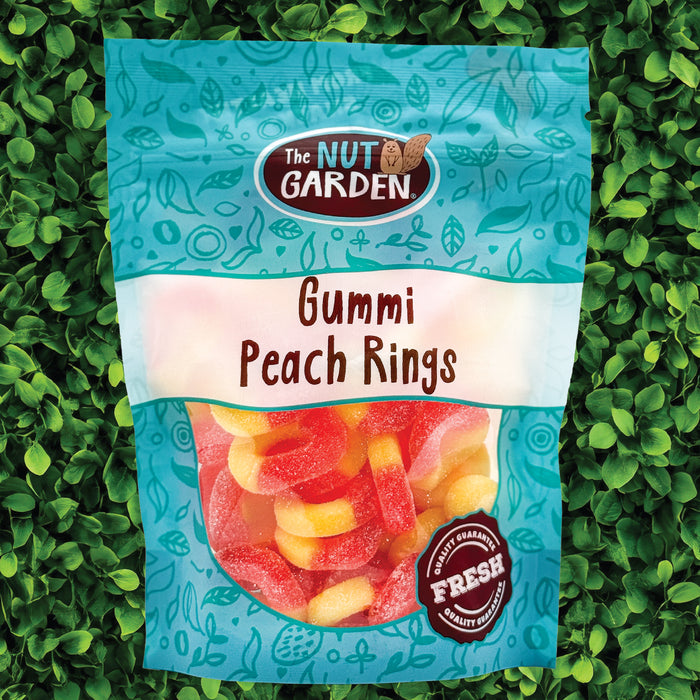 Gummy Peach Rings (12 oz)