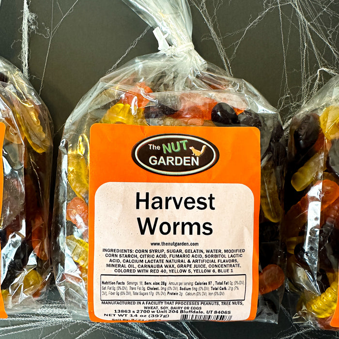 Gummi Worms, Fall Harvest (14 oz)