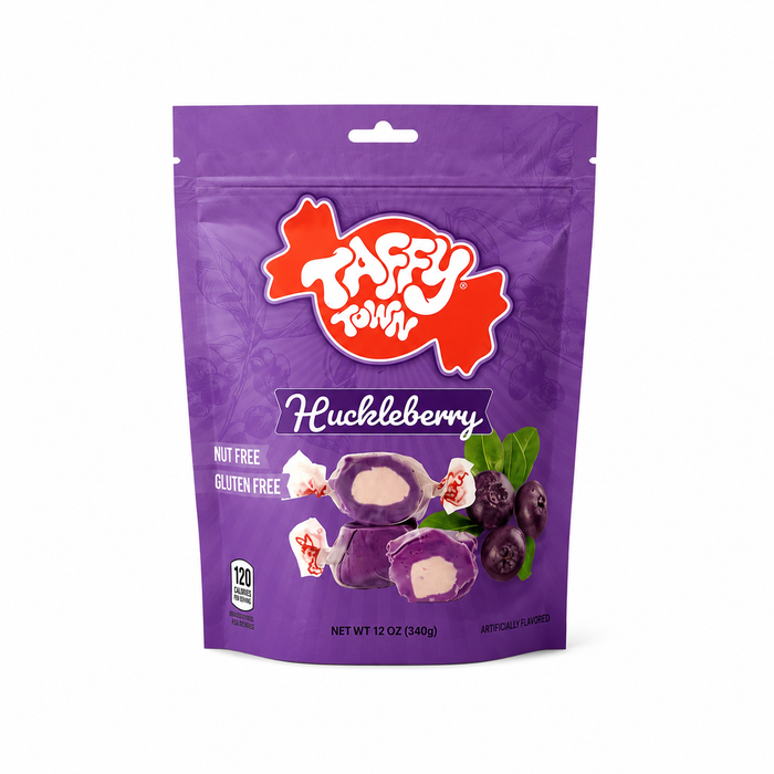 Salt Water Taffy, Huckleberry (12 oz)