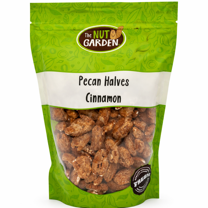 Pecan Halves, Cinnamon (12 oz)