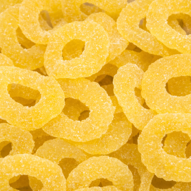 Gummi Pineapple Rings (12 oz)