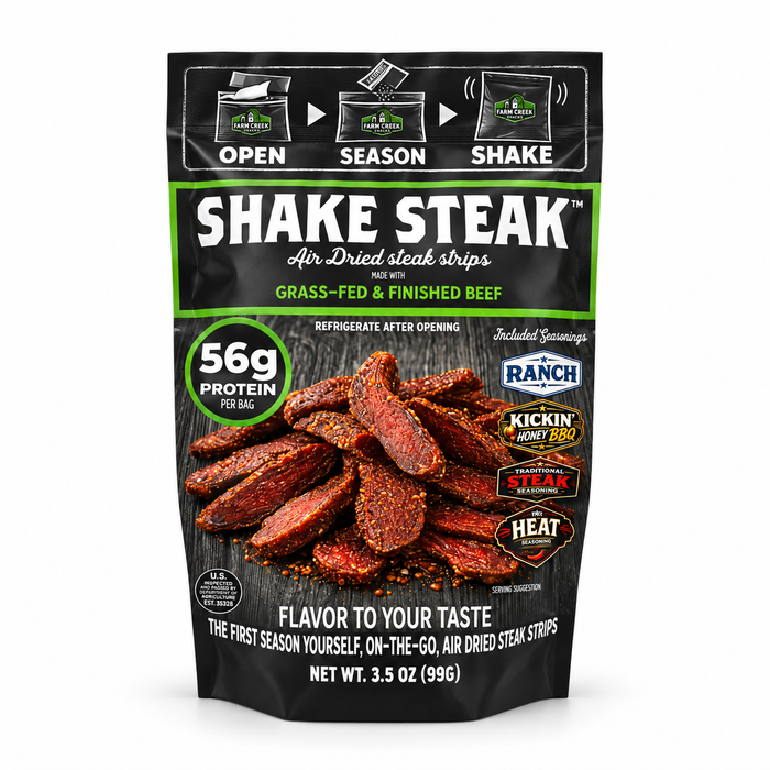 Farm Creek Meats Shake Steak (3.5 oz)
