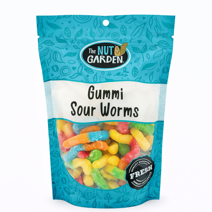 Gummi Sour Worms (12 oz)