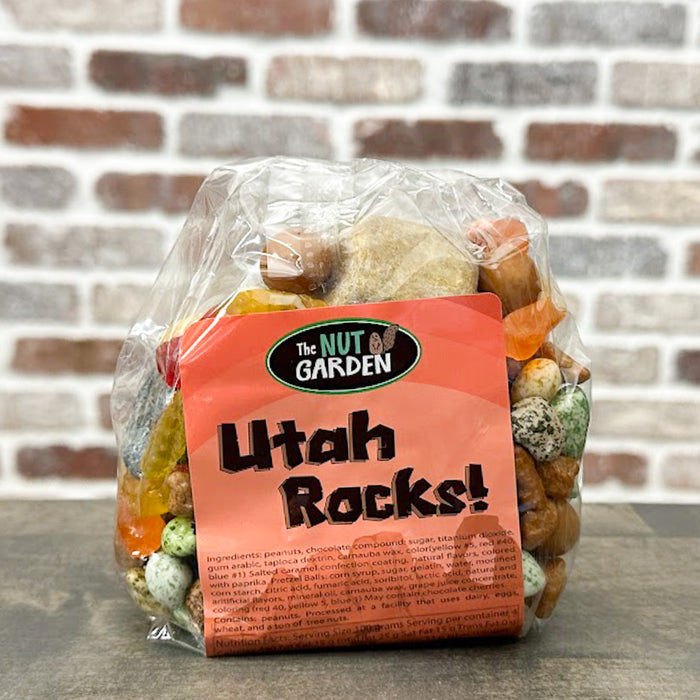 Utah Rocks! An Epic Chocolate Rock and Gummi Mix