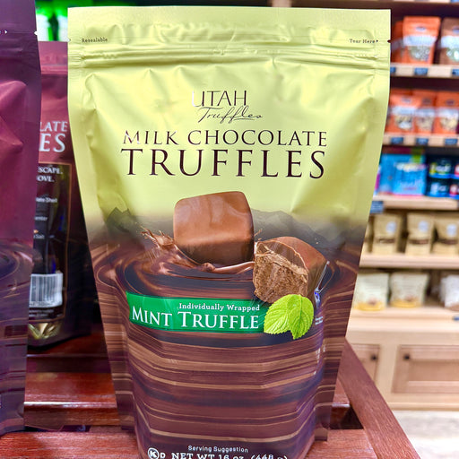 utah truffles mint chocolate truffle bites