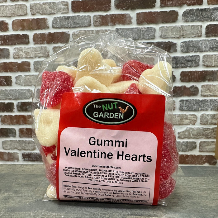 Gummi Valentine Hearts (Slightly Sour) (15 oz)