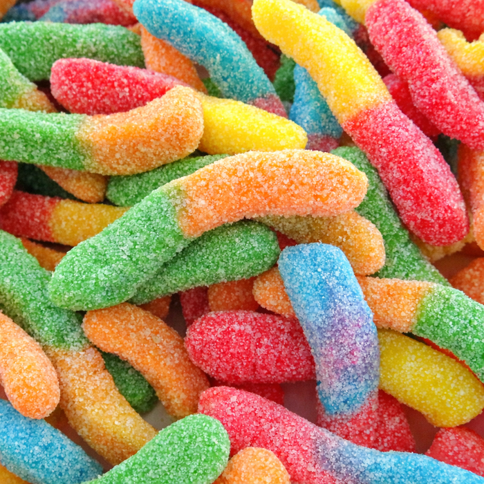 Gummi Sour Worms (12 oz)