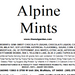 Alpine Mints, Dark Chocolate, Candy Coated (14 oz) - The Nut Garden