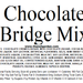 Bridge Mix, Chocolate (14 oz) - The Nut Garden