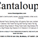 Cantaloupe, Dried  (13 oz) - The Nut Garden