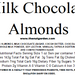 Almonds, Milk Chocolate (14 oz) - The Nut Garden
